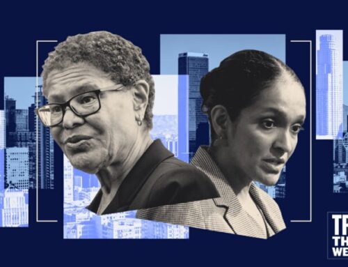 Who is real estate supporting in LA’s mayoral race?